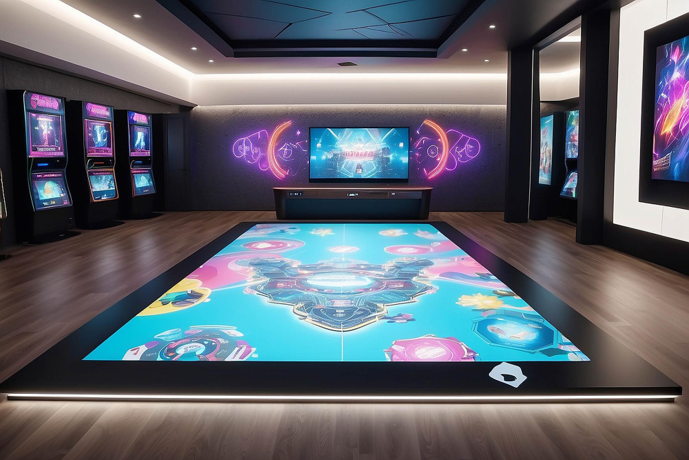 Интерактивный пол: что это, виды, выбор и применение