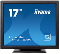 Настольный 17” сенсорный монитор Iiyama T1731SAW-B1 A