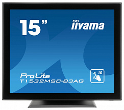 Настольный 15” сенсорный монитор Iiyama T1532MSC-B3AG