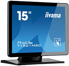 Настольный 15” сенсорный монитор Iiyama T1521MSC-B1