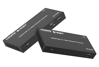 Комплект удлинителей HDMI сигнала по витой паре Infobit E150U2