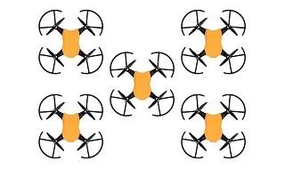 Учебная летающая робототехническая система (5 дронов EDU.ARD Мини) EDUARD-MINI-11