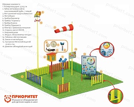 Метеорологическая площадка «Мини ПЛЮС №2» "Приоритет"