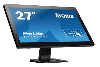 Настольный 27” сенсорный монитор Iiyama T2736MSC-B1