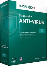 Антивирус Kaspersky Anti-Virus Russian Edition. 2-Desktop 1 year Base Box